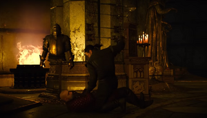 Horst being killed by his brother.