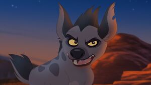 Janja realizes that Scar has betrayed him.