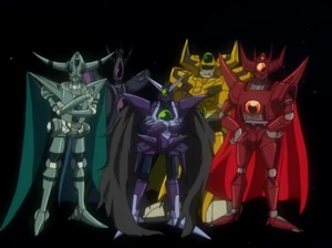 Red Pine with the other Metarex commanders.