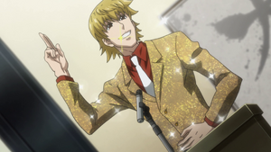 Pariston enquanto fazer uma pose