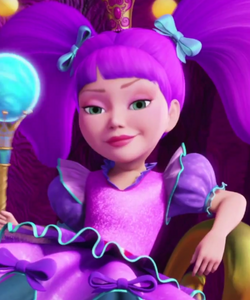 Princess Malucia in the film Barbie and the Secret Door.