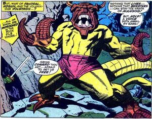 Mangog by Jack Kirby.