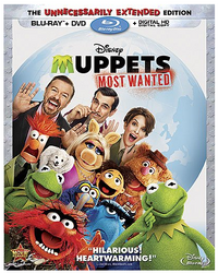 Dominic on the Muppets Most Wanted Blu-ray cover