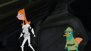 Candace and Rebelpus after seeing both Phineas and Ferb reconcile.