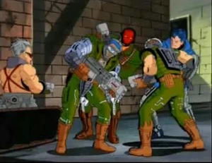 Reavers in X-Men: The Animated Series.