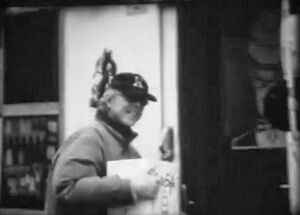 The real life Robert Pronge in some of the only known footage of him.
