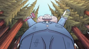 Gideon's wicked laugh.