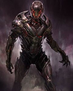 Unused concept art of Ultron for Avengers: Age of Ultron.