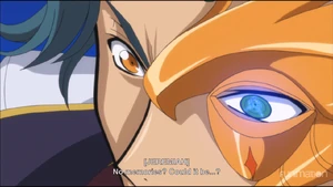 Jeremiah freeing Anya from the power of Geass.