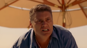 Don Eladio's last moments as he realizes too late that Gus has poisoned him.