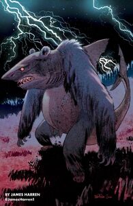 Artwork of a (more literal) Grizzly Shark by James Harren.
