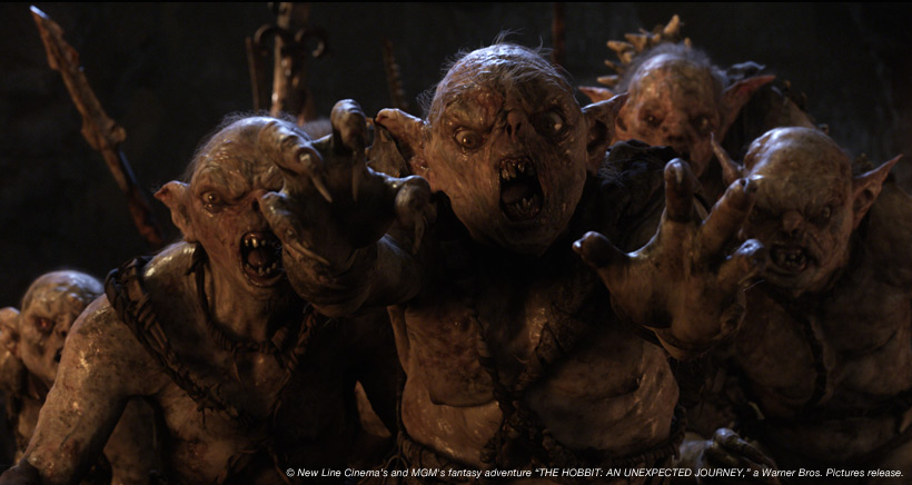 the hobbit movie goblins