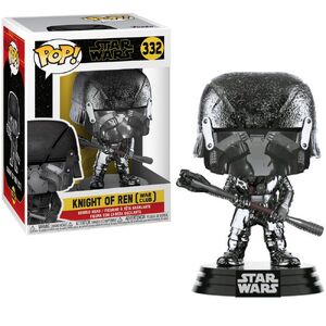 Knight of Ren war club hematite chrome POP