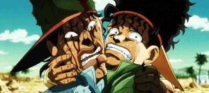 NarrowRevolvingDragon-size restricted.gif (1.71 MB) Oingo and Boingo about to get beat by the bypassers mob.