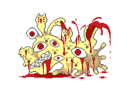 As a grotesque form