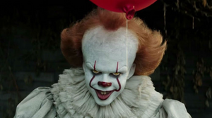 Pennywise's evil grin