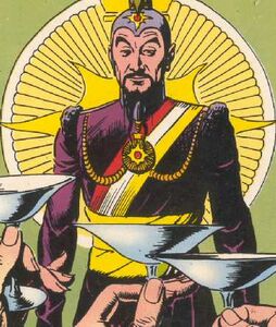 Ming the Merciless drawn by Alex Raymond.