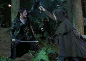 Felix fights Captain Hook