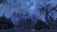 Coldharbour, the Plane of Oblivion ruled by Molag Bal.
