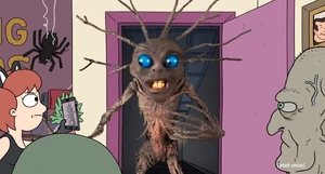 "No, no, no, no. You don’t understand. I’m literally a forest demon from across the bridge. This isn’t a costume." Insisting that he isn't racist.