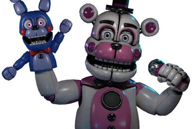 Molten Freddy in childhood and adult Hiramdrawsokay