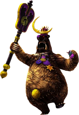 Moon Bear King Render