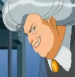 Mrs. Julia Quivers grinning evilly