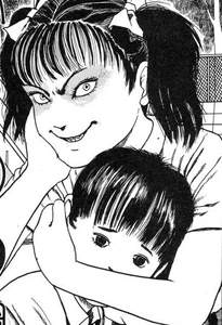 Kuriko and Nao when they were kids.