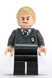 Draco Malfoy's LEGO figure.