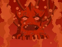 Ch'rell being restored.