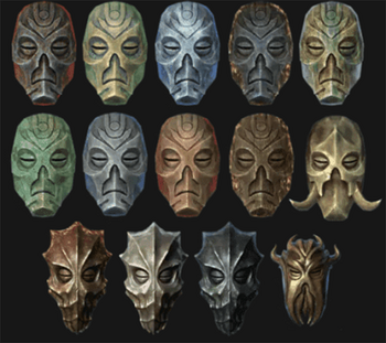 Dragon Priest Mask Collection