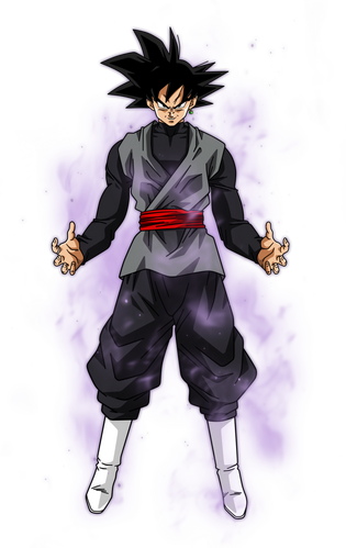 Super Saiyan Blue Goku Black Power Scale