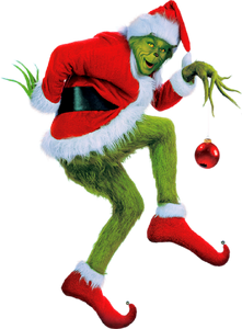 The Grinch as he appears in the 2000 live-action film.