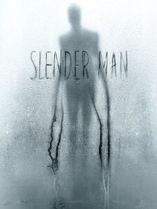 Slender Man's silhouette on the film's poster.