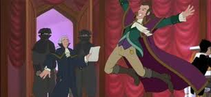 Count Grisham dancing