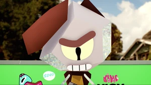 Rob vowing revenge on Gumball and Darwin