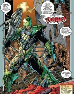 The Curse's comic book appearance.