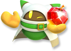 Magolor in Super Kirby Clash.