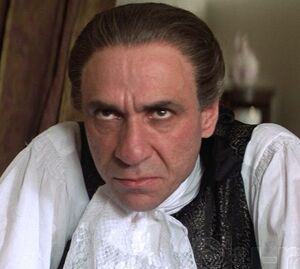 Salieri's evil stare.