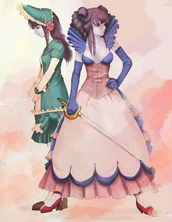 The vampire twin sisters.