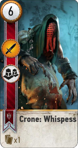 Tw3 gwent card crone Whispess