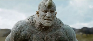 Aleksei's/Rhino's evil grin