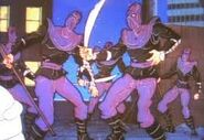The Foot Clan soldiers in the 1987 original TV Series