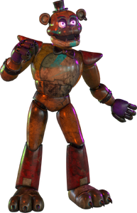 The Mimic possessing Glamrock Freddy.