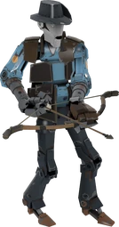 Blue Sniperbot Bowman