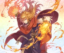 Artwork from Echoes of Mana.