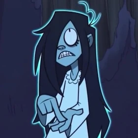 Emilia suggesting Dr. Flug use a specific door that leads to any of the 5401 rooms in the orphanage.