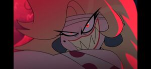 Martha's Evil Grin after capturing Blitzo.