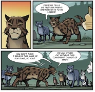 Mudclaw furious about being replaced by Onewhisker