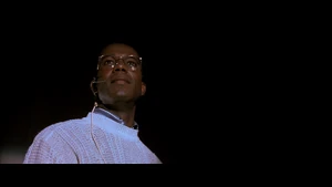 Theo after opening the vault.